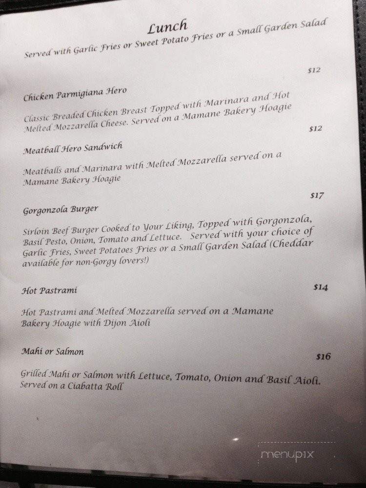 Solimene's Italian Restaurant - Waikoloa Village, HI menu_pic