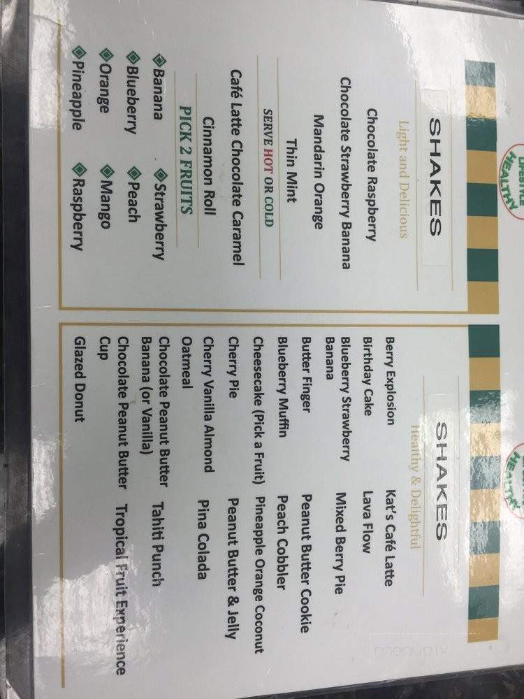 Forever Healthy - Los Angeles, CA menu_pic
