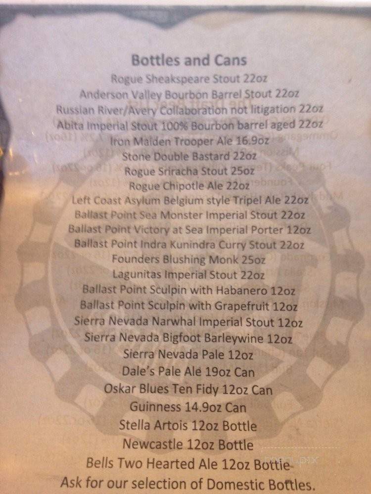 A & R Grill - Yuma, AZ menu_pic