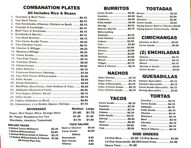 Alanbertos - Industry, CA menu_pic