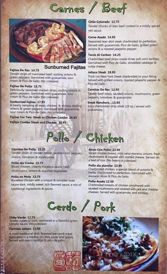 Fiesta Jalisco - Indian Harbour Beach, FL menu_pic