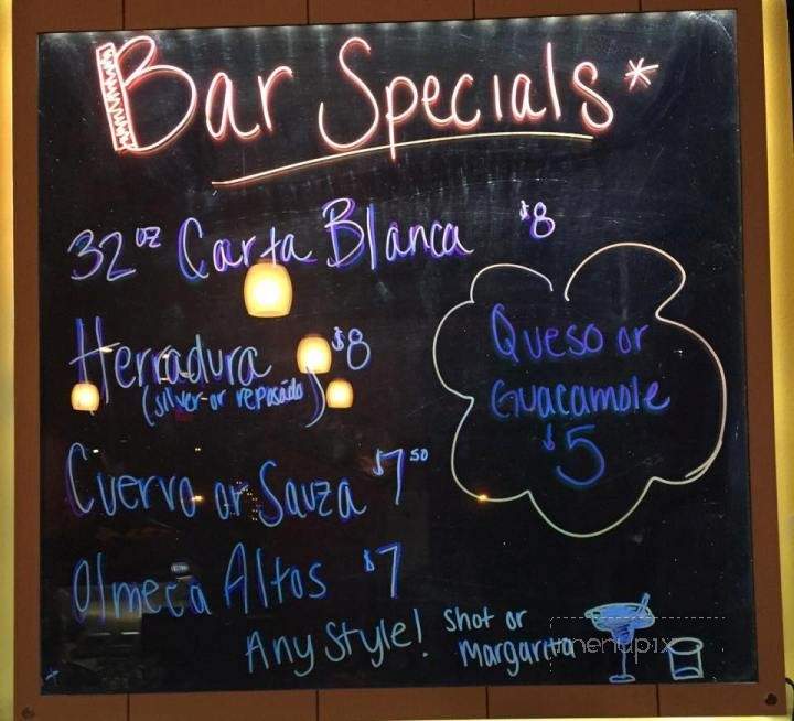 Fiesta Jalisco - Indian Harbour Beach, FL menu_pic