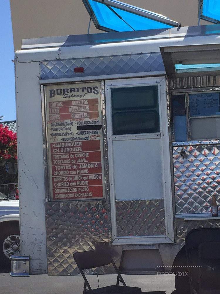 Burritos Sahuayo - Los Angeles, CA menu_pic