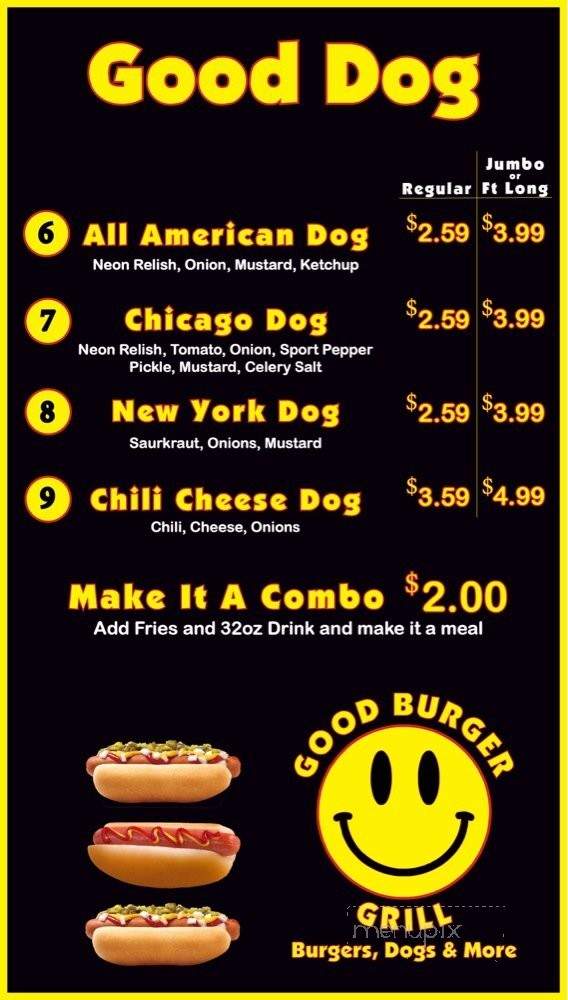 /250195045/Good-Burger-Grill-Queen-Menu-Creek-AZ - Queen Creek, AZ