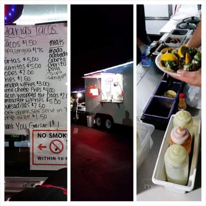 Maria's Tacos - Fresno, CA menu_pic