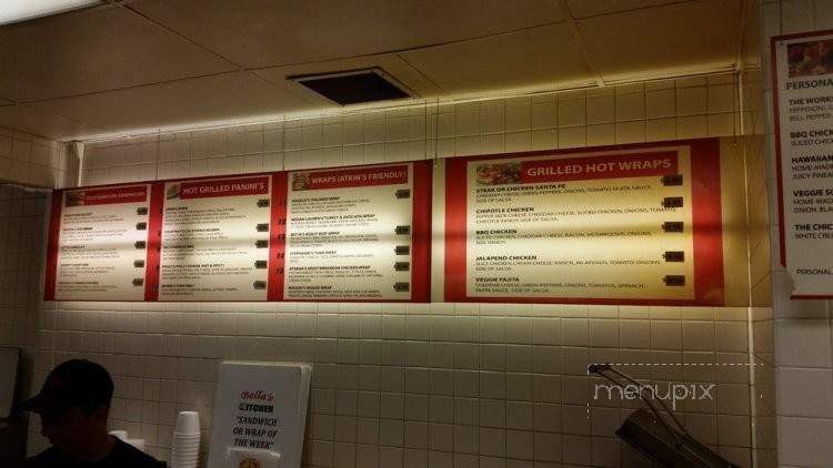 Bella's Kitchen Roof Top - Santa Ana, CA menu_pic