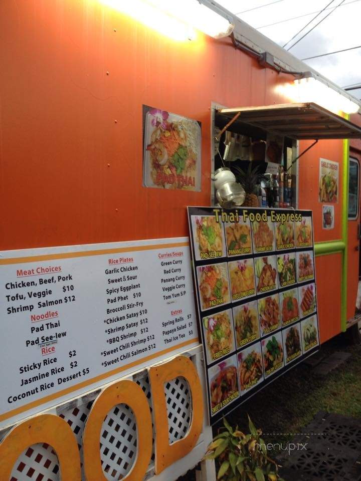 Thai Food Express Truck - Hauula, HI menu_pic