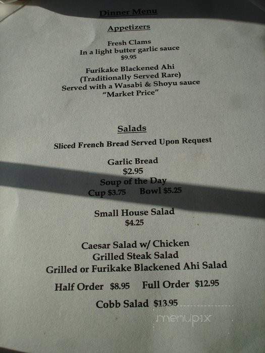 Galley by the Sea - Honolulu, HI menu_pic