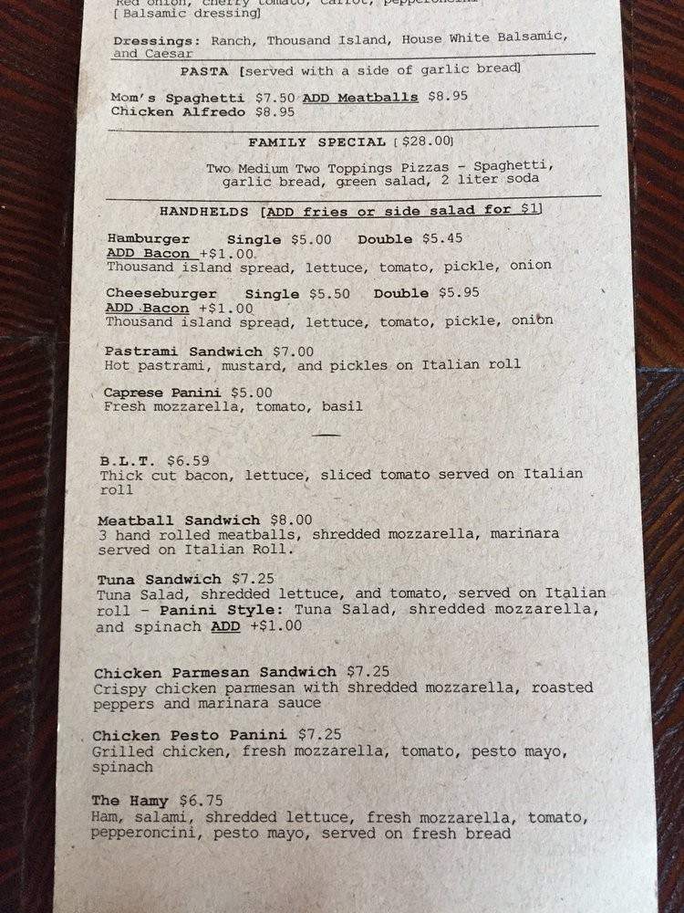 Plank 47 - Los Angeles, CA menu_pic