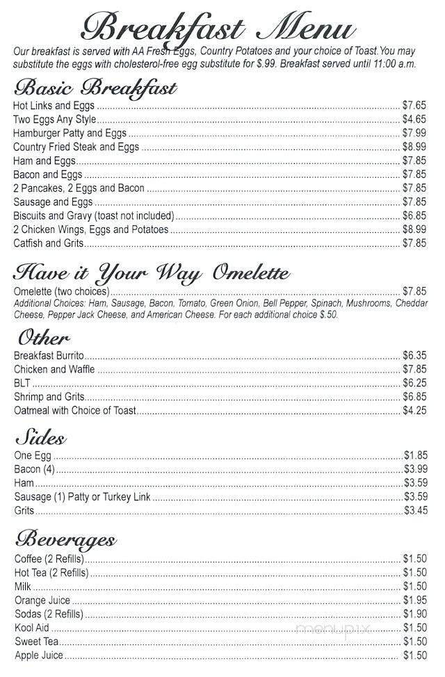 Plan B taste of Soul - Stockton, CA menu_pic
