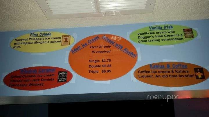 Surfs Up Ice Cream - Los Banos, CA menu_pic