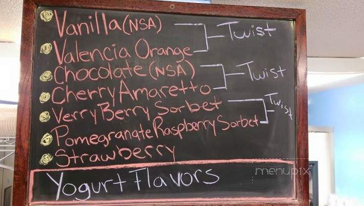 Surfs Up Ice Cream - Los Banos, CA menu_pic