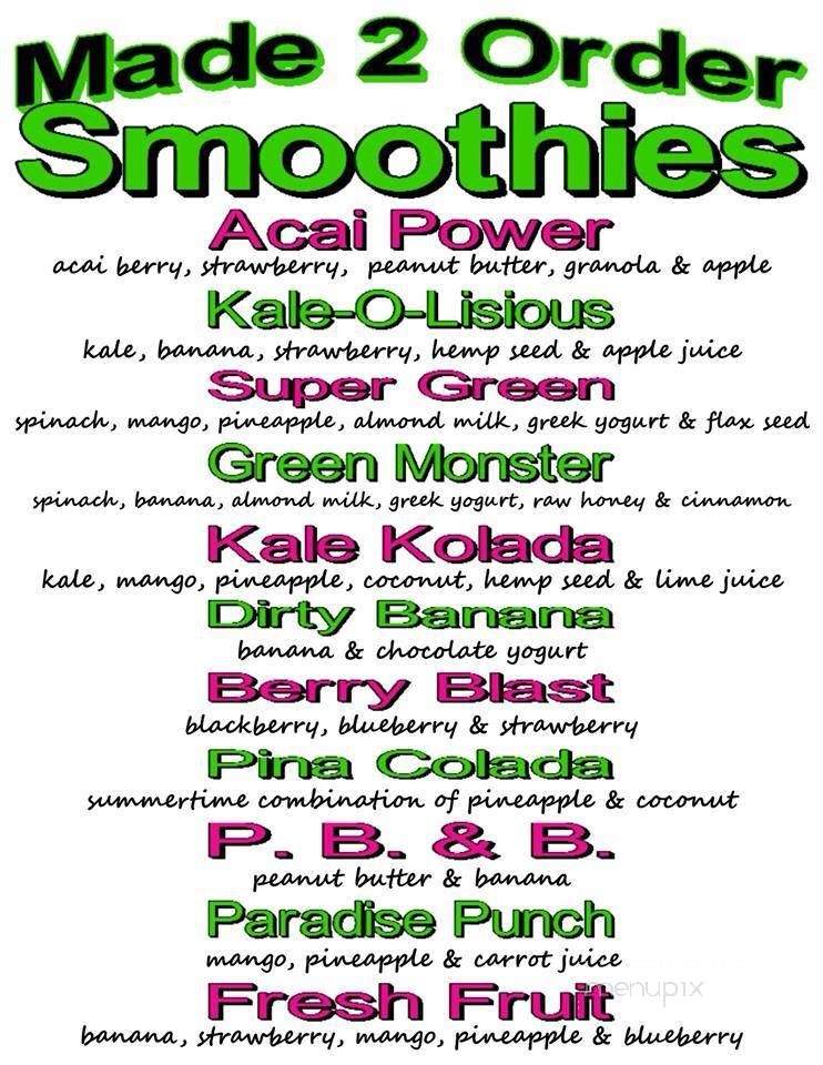 YoFresh Yogurt Cafe Jenkintown - Jenkintown, PA menu_pic