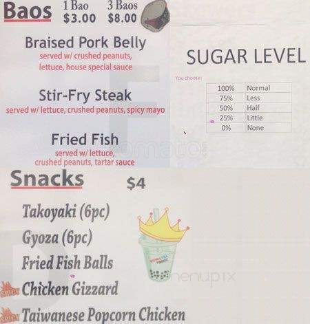 Royal Tea Truck - Philadelphia, PA menu_pic