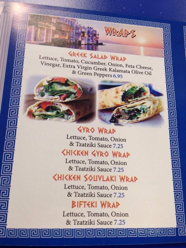 Opa Opa - Wilmington, DE menu_pic