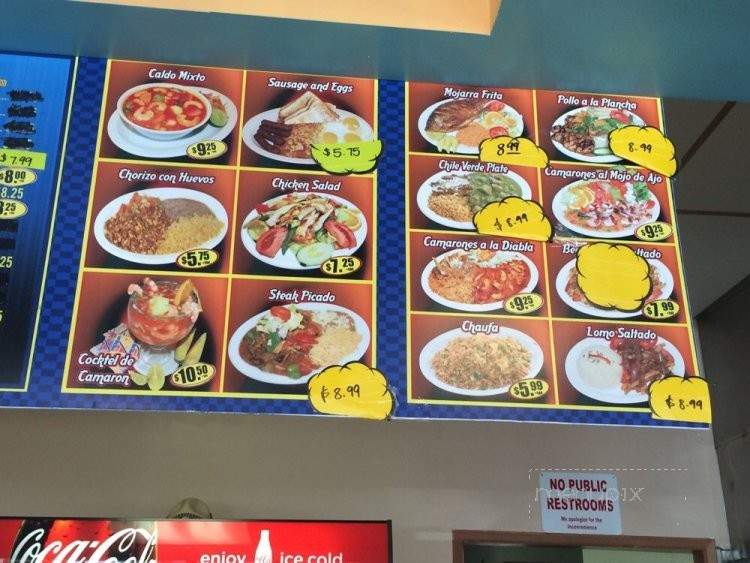 Mr. Fish & Mex Grill - Los Angeles, CA menu_pic