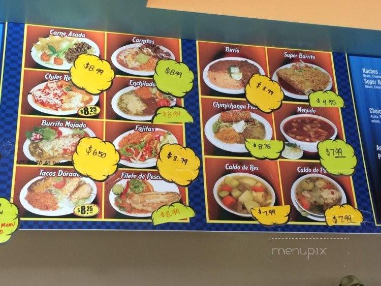 Mr. Fish & Mex Grill - Los Angeles, CA menu_pic