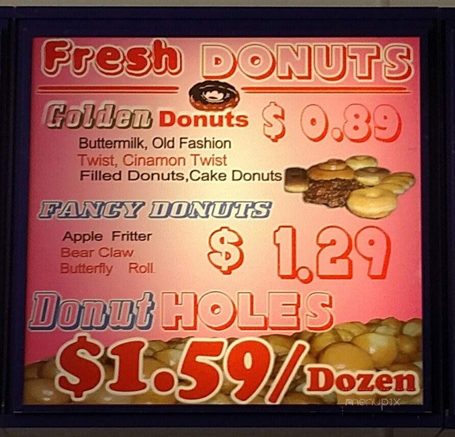 /250807502/Golden-Donuts-Menu-Mesa-AZ - Mesa, AZ