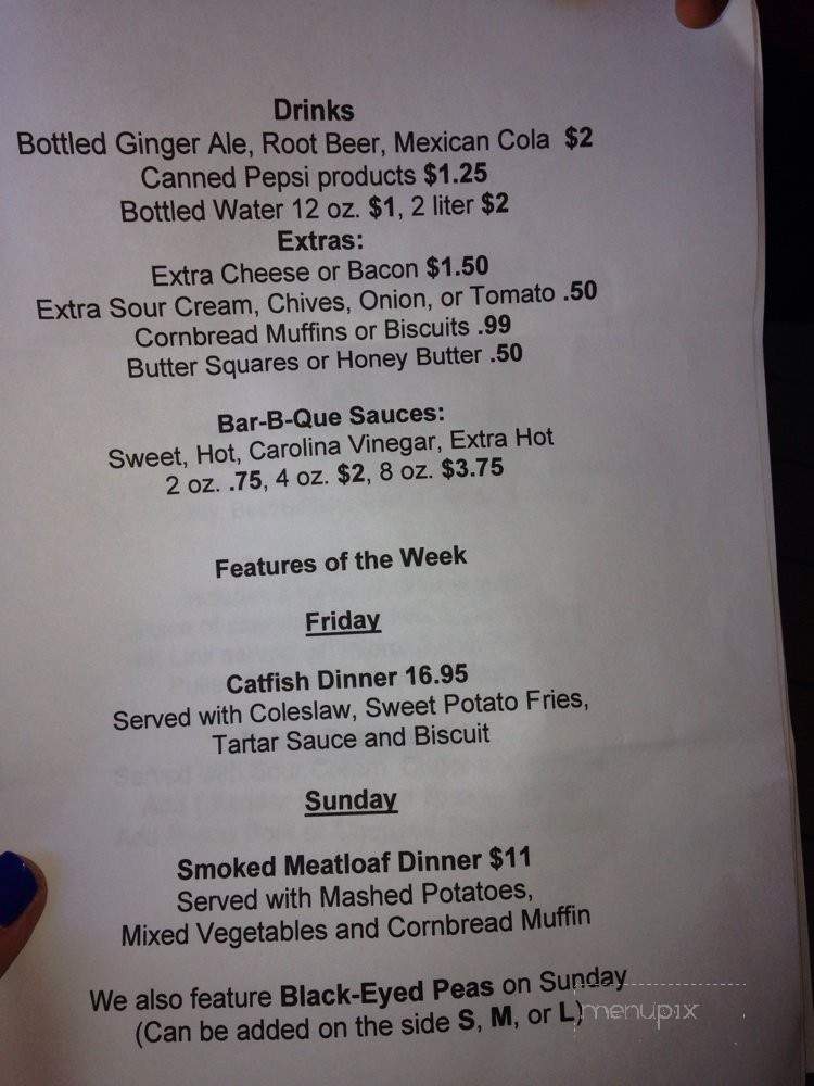 Skinny's Ribs & Bibs - Susanville, CA menu_pic