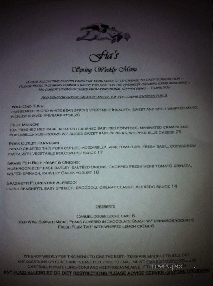 /250298907/Fias-Menu-Grass-Valley-CA - Grass Valley, CA