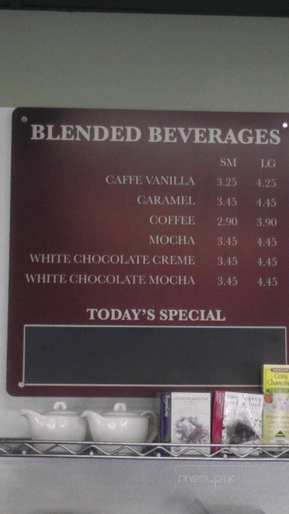 The Coffee Corner - Chico, CA menu_pic