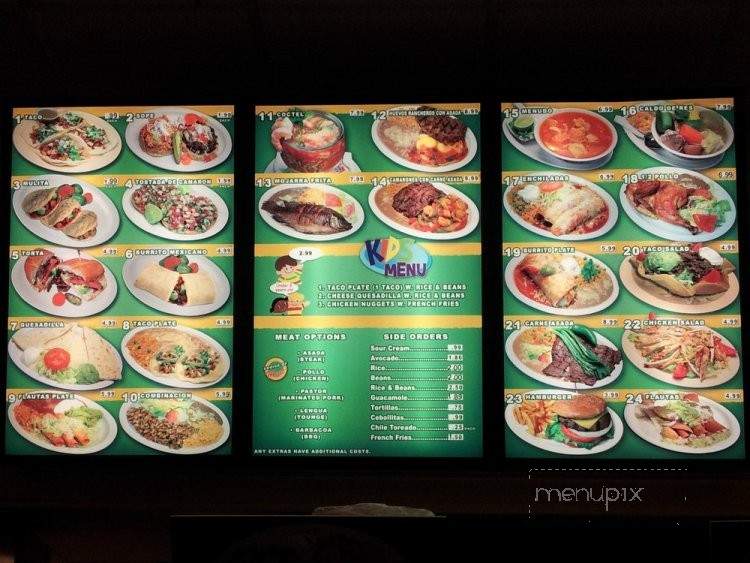 Taqueria El Don - Acworth, GA menu_pic