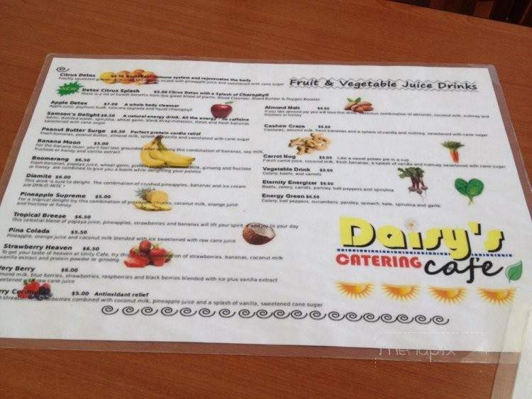 Daisy's Catering Cafe - Phoenix, IL menu_pic