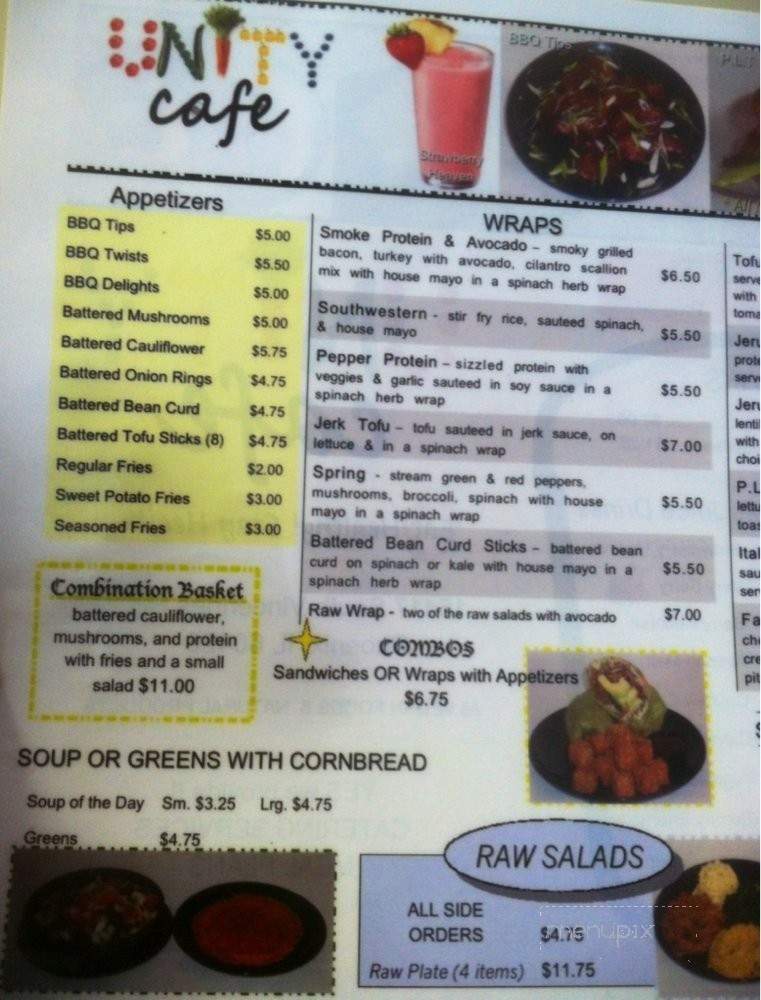 Daisy's Catering Cafe - Phoenix, IL menu_pic