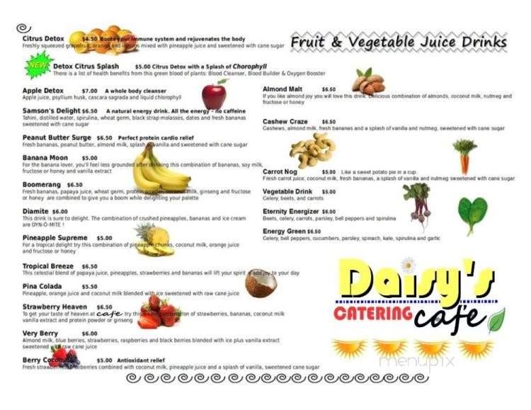 Daisy's Catering Cafe - Phoenix, IL menu_pic