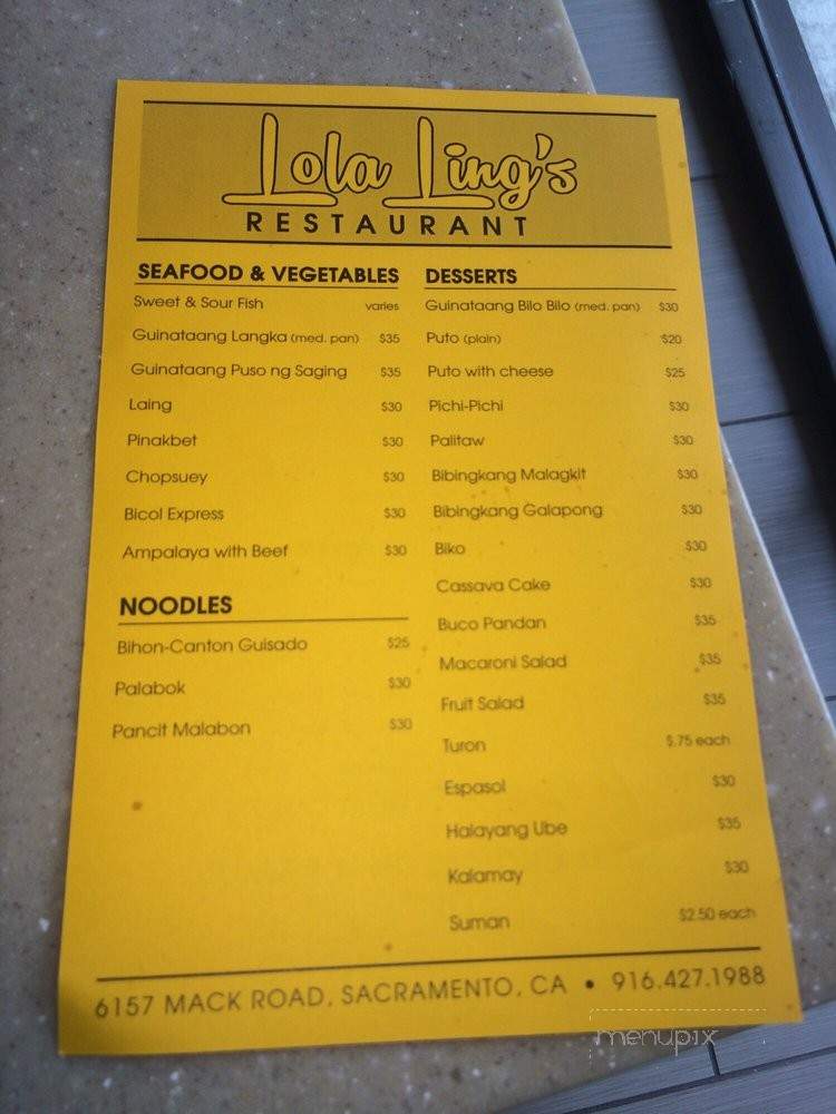 /250891944/Lola-Lings-Restaurant-Sacramento-CA - Sacramento, CA