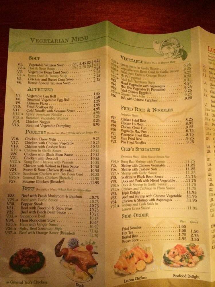 Szechuan Mandarin Chinese Restaurant - Elkins Park, PA menu_pic