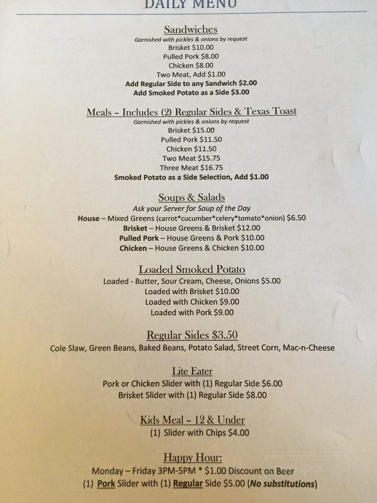 Red Shed Public House - Sandy, OR menu_pic