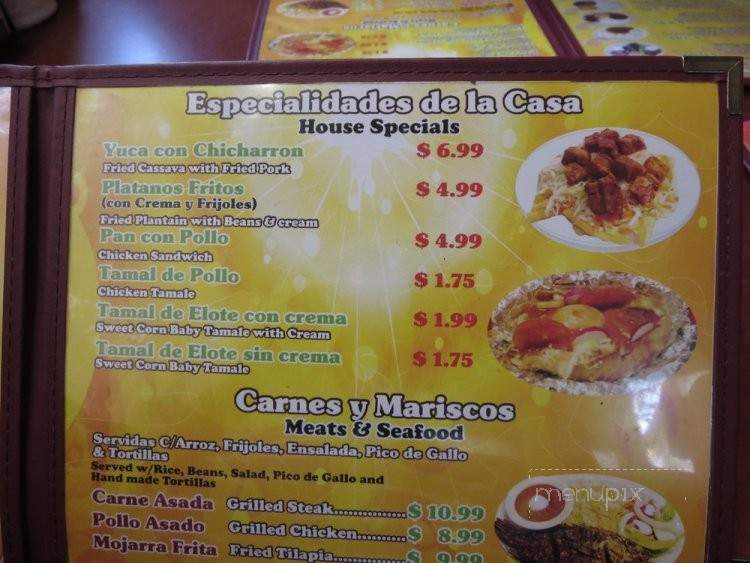 La Salvadorenita Pupuseria Y Taqueria - Norcross, GA menu_pic