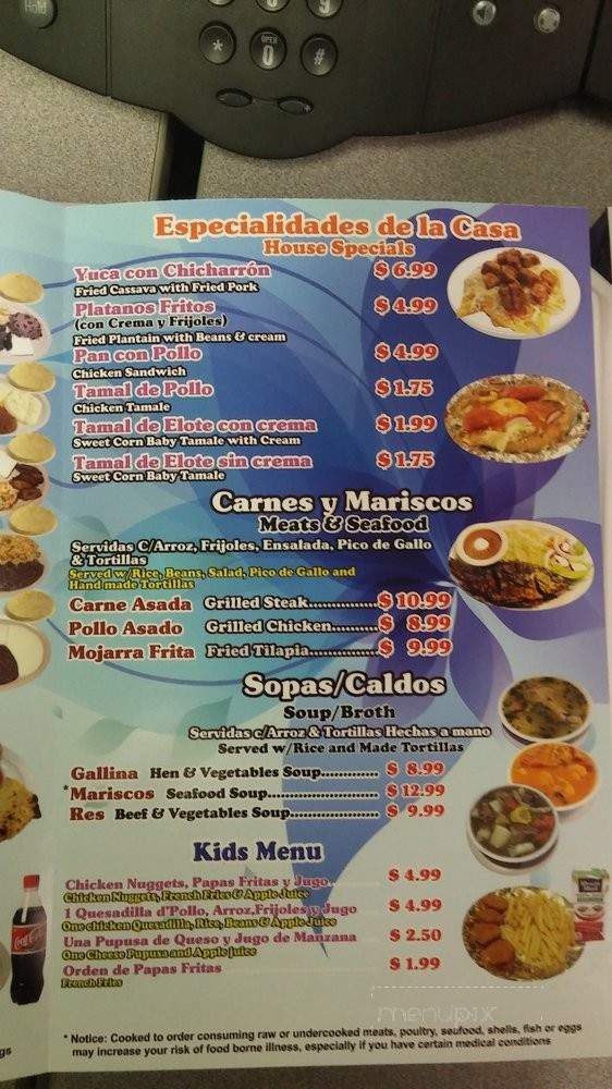 La Salvadorenita Pupuseria Y Taqueria - Norcross, GA menu_pic