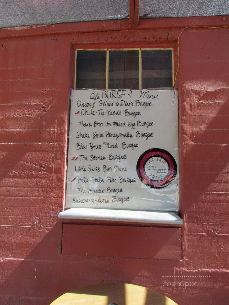 El Oasis Cafe - Nipton, CA menu_pic