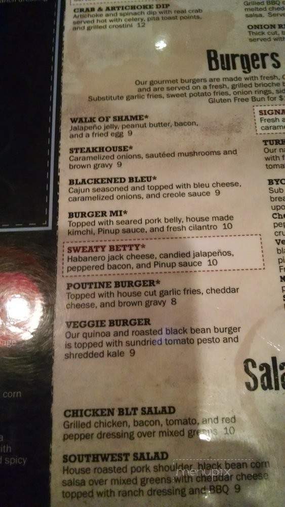 Bug Eyed Betty's - Eau Claire, WI menu_pic