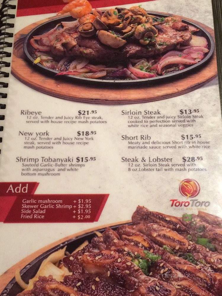 /250253560/Toro-Toro-Sushi-Bar-and-Grill-Menu-Imperial-CA - Imperial, CA