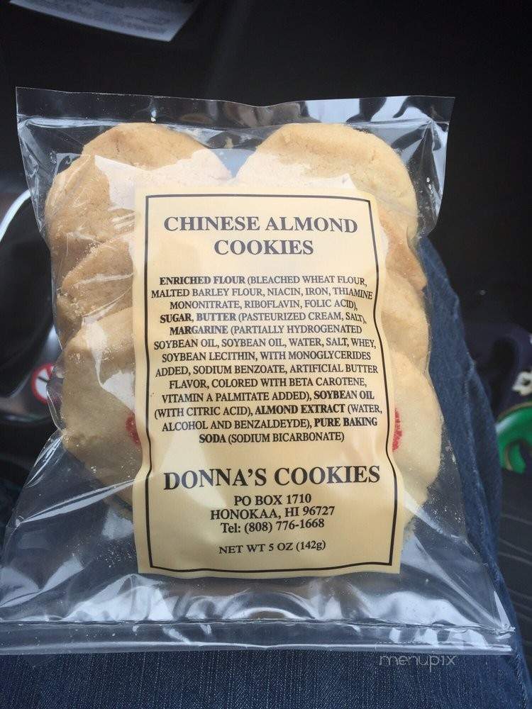 Donna's Cookies - Paauilo, HI menu_pic