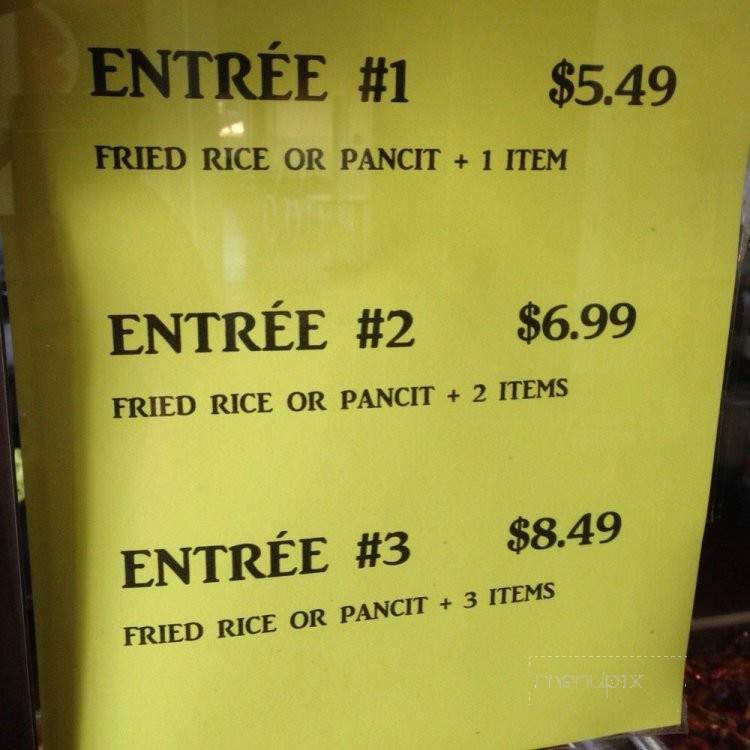 Dabarkads Filipino Cuisine - Oakley, CA menu_pic