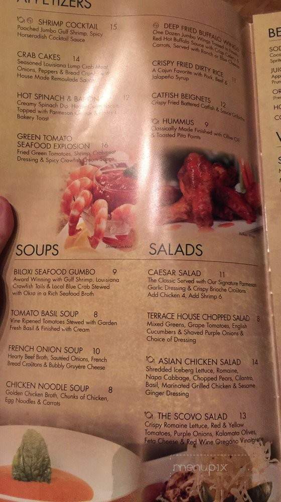 Terrace Cafe - Cincinnati, OH menu_pic