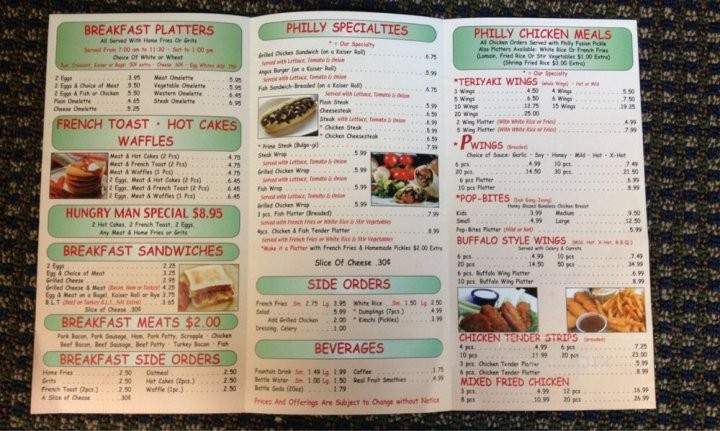 Philly Fusion & Grill Chicken Bowl - Philadelphia, PA menu_pic