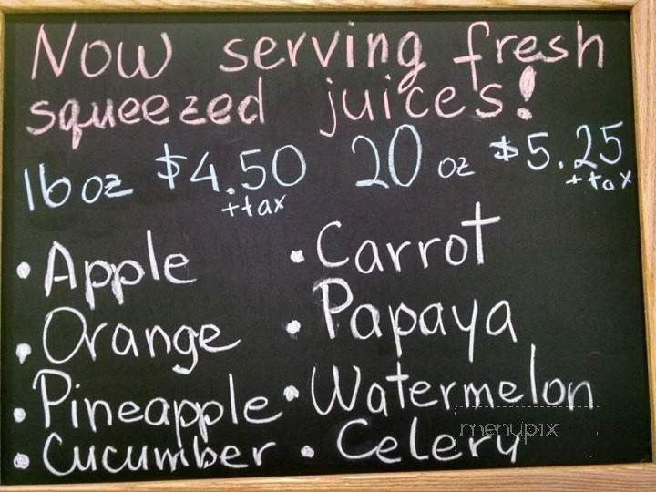 Frootopia Frozen Yogurt - Los Angeles, CA menu_pic