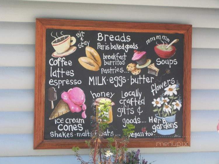 Rosie's Cracker Barrel - Carmel Valley, CA menu_pic