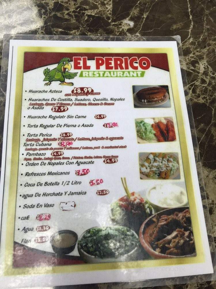 /250232269/El-Perico-Restaurant-Menu-Chino-CA - Chino, CA