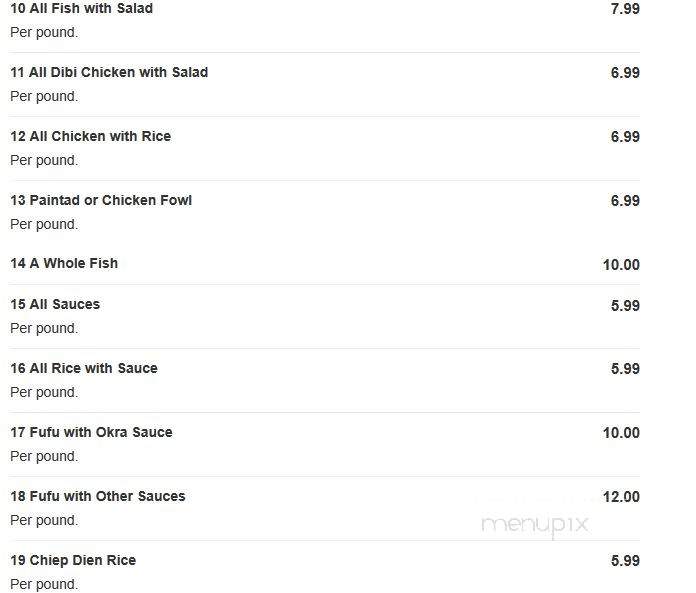 B & D Halal Restaurant - New York, NY menu_pic