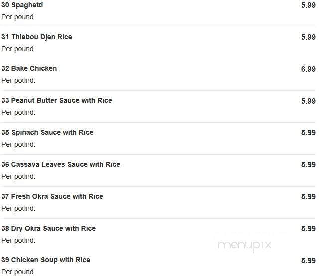 B & D Halal Restaurant - New York, NY menu_pic