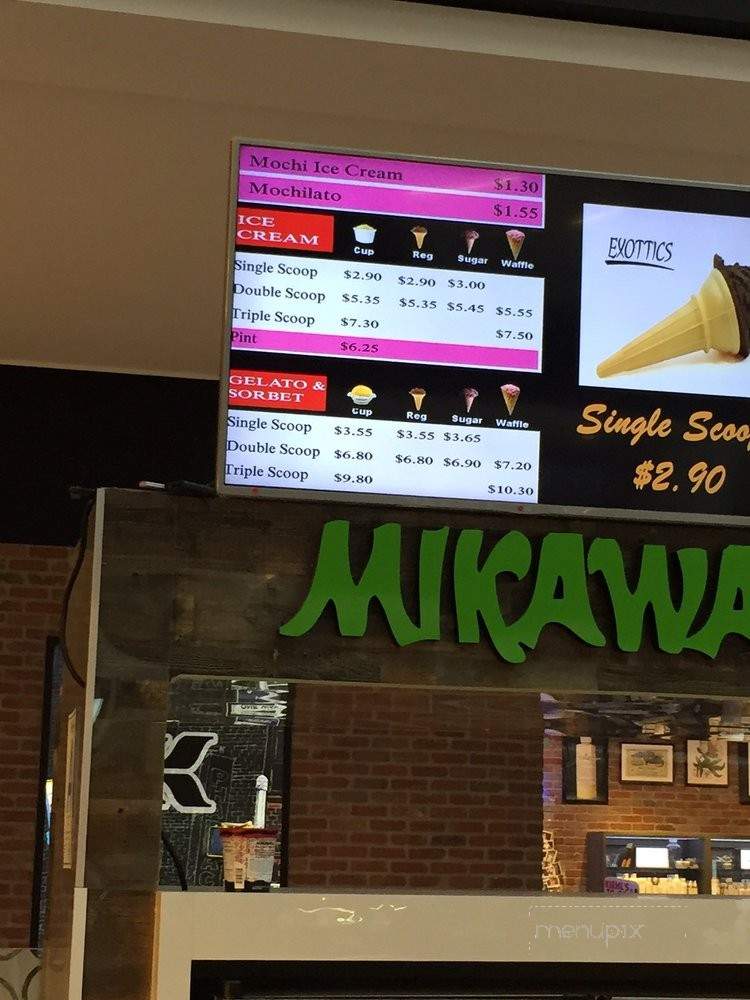 Mikawaya - Arcadia, CA menu_pic
