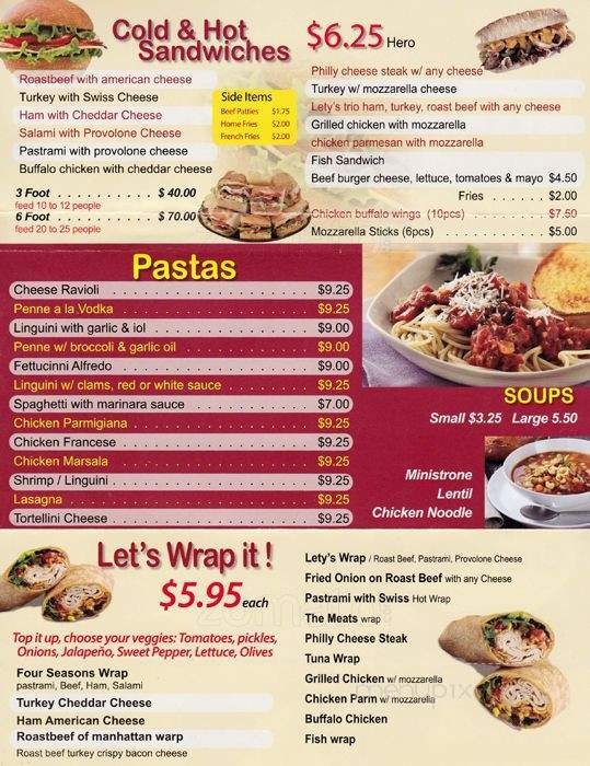 Lety Bakery and Cafe II - Woodside, NY menu_pic