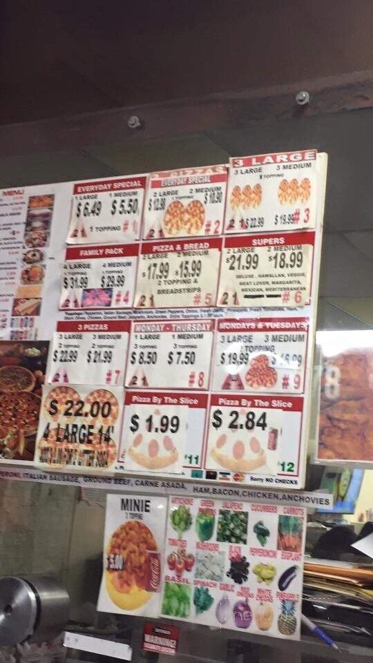 2 For 1 Pizza Co - Granada Hills, CA menu_pic
