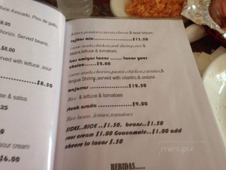 El Guacamole - Port Charlotte, FL menu_pic